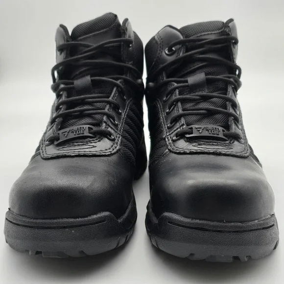 Bates Women's E03564 Tactical Sport II Boots 6.5M Black Mid Comp Toe Leather NIB - Picture 5 of 15